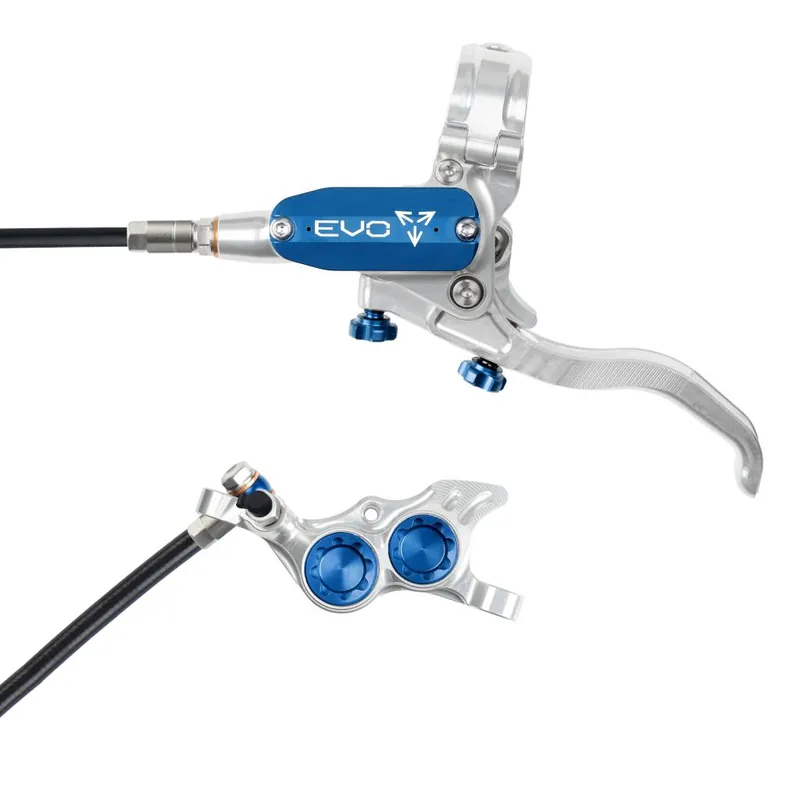 Freno delantero HOPE TECH 4 EVO TR4 Plata/Azul
