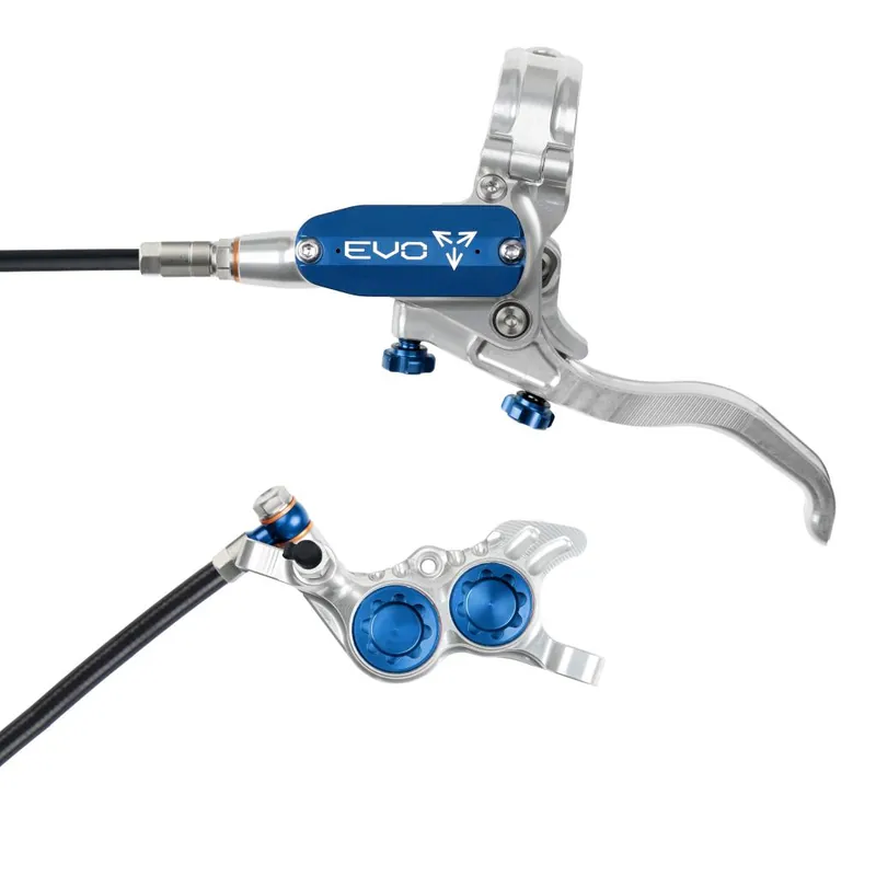 Freno delantero HOPE TECH 4 EVO GR4 Plata/Azul