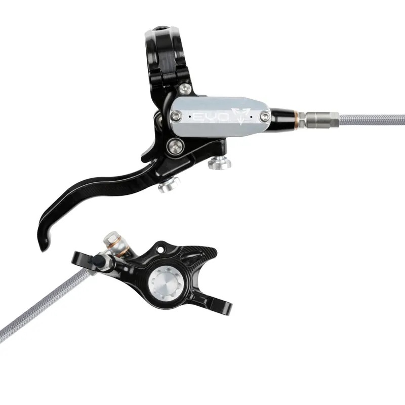 Freno trasero HOPE TECH 4 EVO X2 PM Aviation Negro/Plata