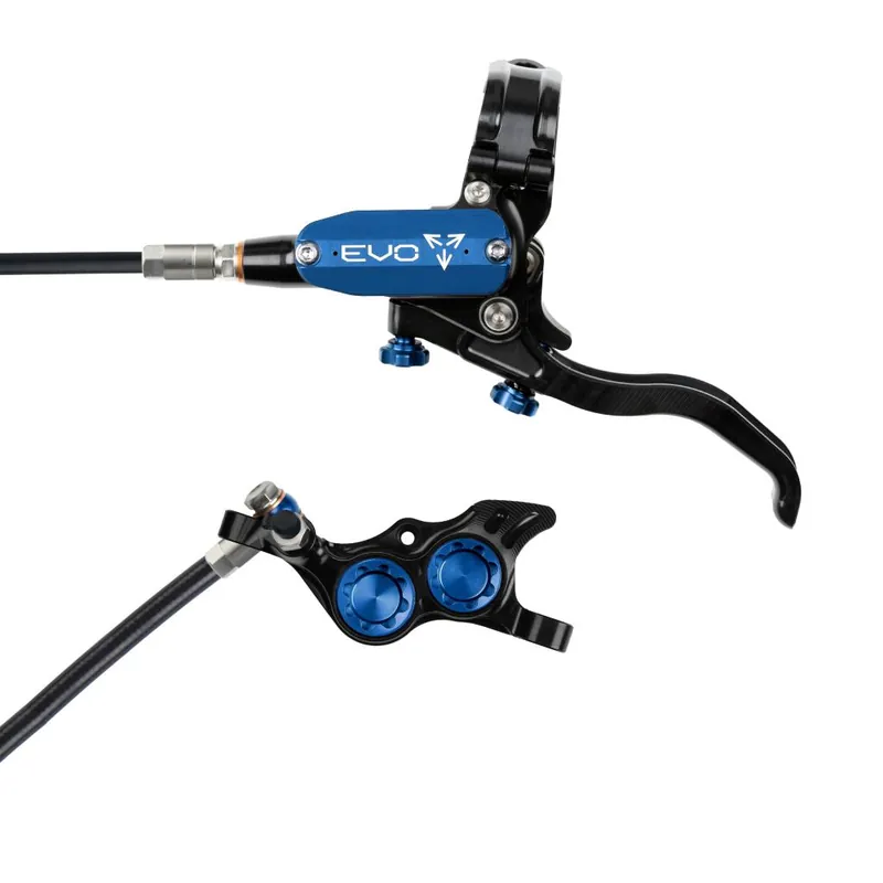 Freno delantero HOPE TECH 4 EVO TR4 Negro/Azul