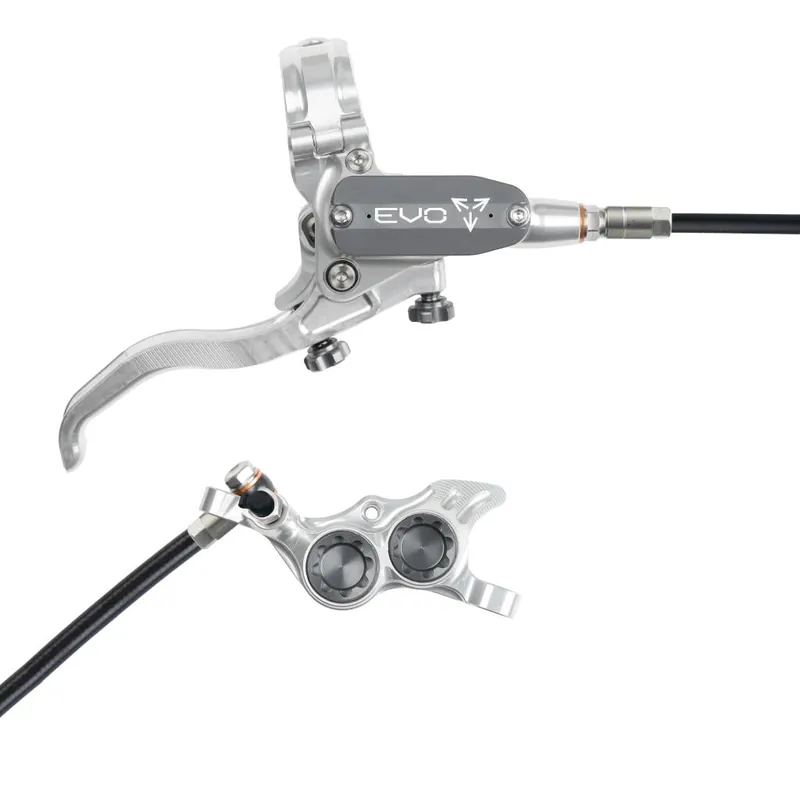 Freno trasero HOPE TECH 4 EVO TR4 Plata/Humo