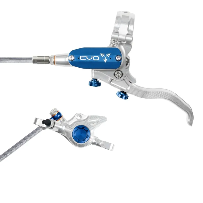 Freno delantero HOPE TECH 4 EVO X2 PM Aviation Plata/Azul
