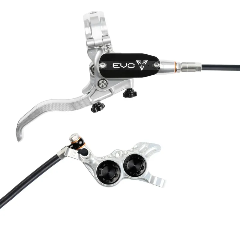 Freno trasero HOPE TECH 4 EVO GR4 Plata/Negro