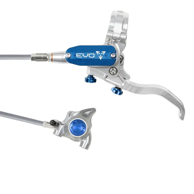 Freno delantero HOPE TECH 4 EVO X2 FM Aviation Plata/Azul