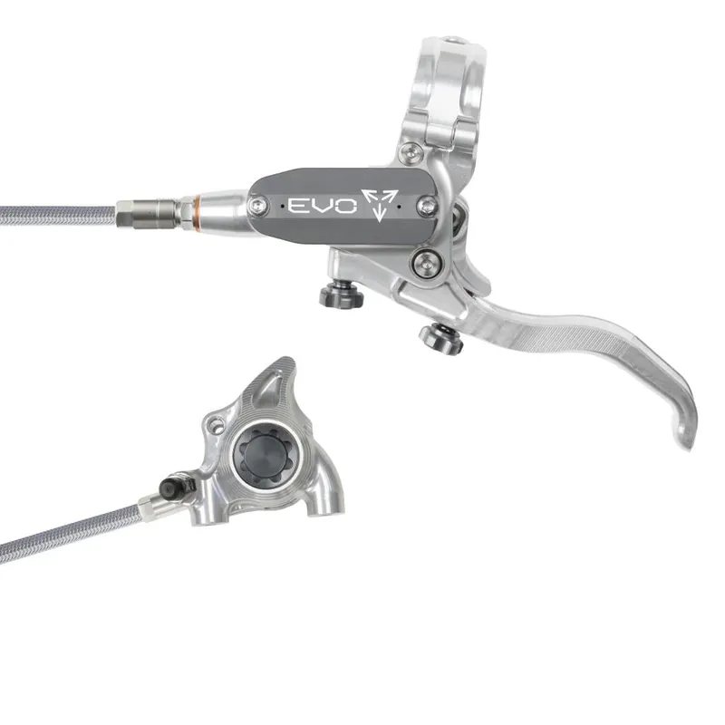 Freno delantero HOPE TECH 4 EVO X2 FM Aviation Plata/Humo