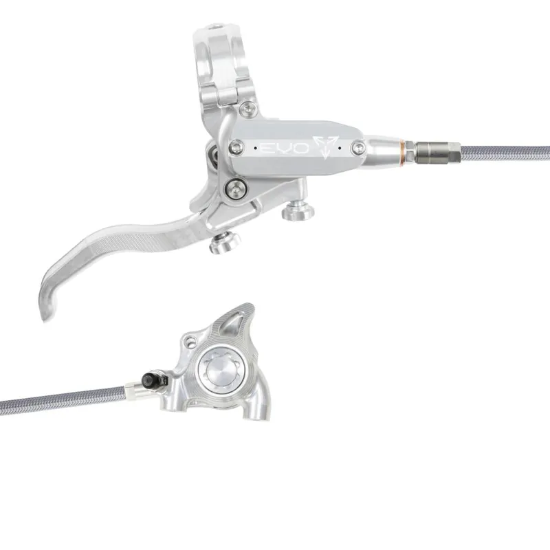 Freno trasero HOPE TECH 4 EVO X2 FM Aviation Silver