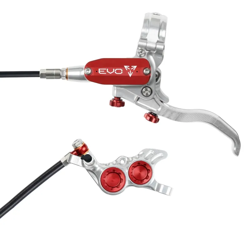 Freno delantero HOPE TECH 4 EVO GR4 Plata/Rojo