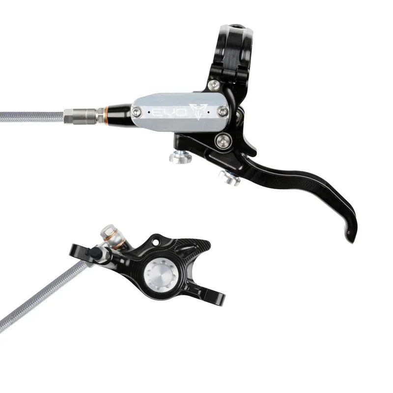Freno delantero HOPE TECH 4 EVO X2 PM Aviation Negro/Plata