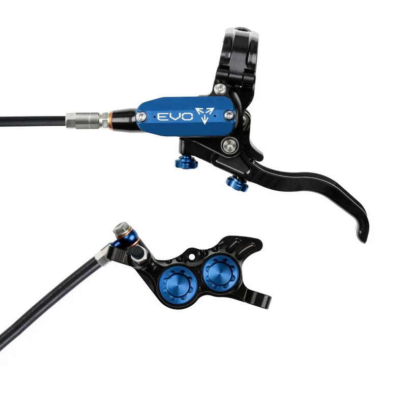 Freno delantero HOPE TECH 4 EVO GR4 Negro/Azul