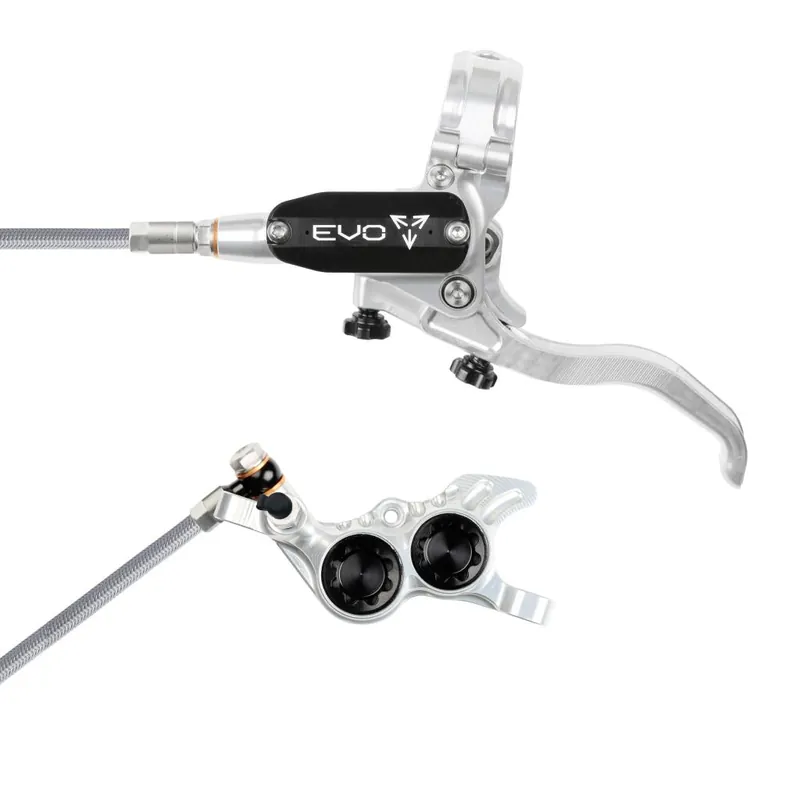 Freno delantero HOPE TECH 4 EVO GR4 Aviation Silver/Black