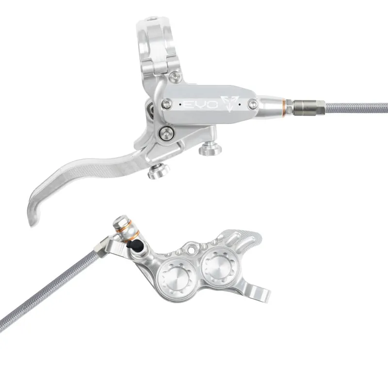 Freno trasero HOPE TECH 4 EVO GR4 Aviation Silver