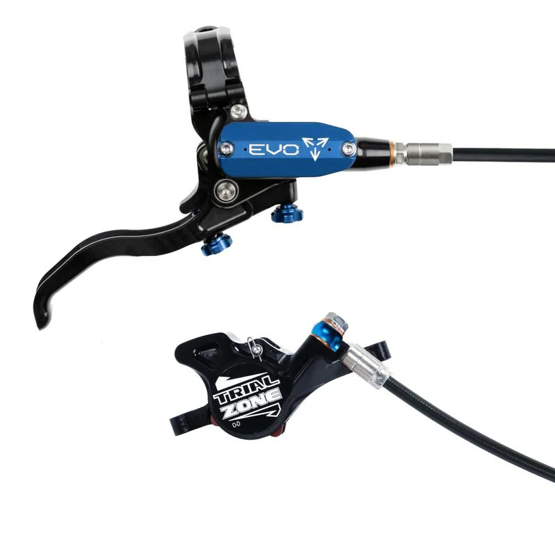 Freno trasero HOPE TECH 4 EVO TRIAL ZONE N9, azul