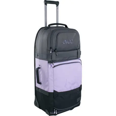 Bolsa de viaje EVOC WORLD TRAVELLER 125 L Negro/Morado