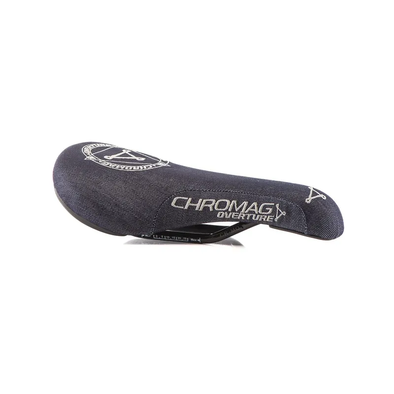 Sillín CHROMAG OVERTURE LTD Rails CrMo Denim