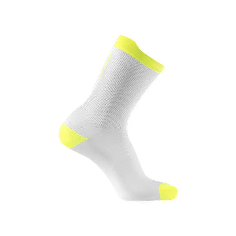 Calcetines SIDI NITIIDUS Blanco/Amarillo