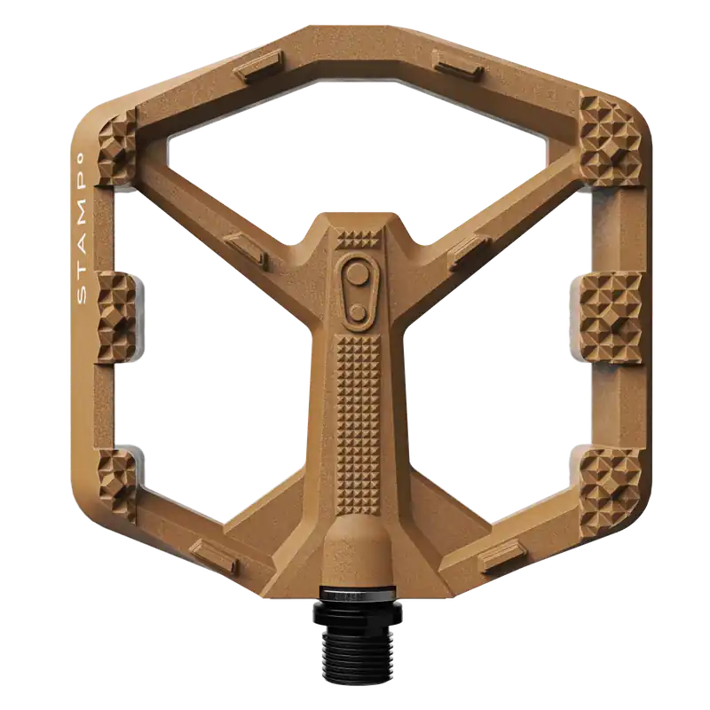 Pedales planos CRANKBROTHERS STAMP 0 Large Marrón