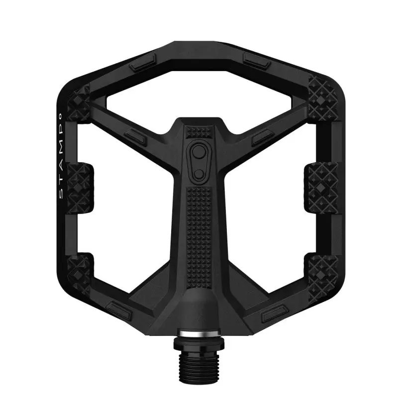 CRANKBROTHERS STAMP 0 Pedales planos pequeños Negro