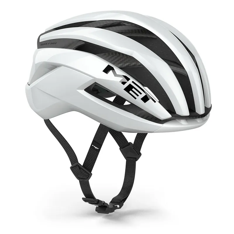 Casco de carretera MET TRENTA 3K CARBON MIPS Blanco