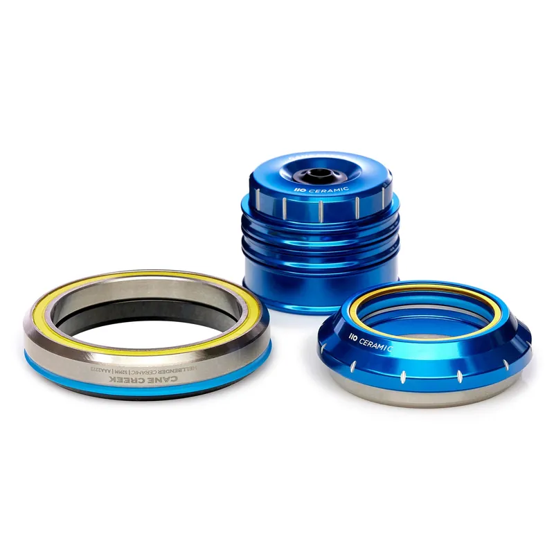 Integrated Ceramic Taper Headset CANE CREEK 110 1"1/8-1.5" IS42/IS52 30th Anniversary Azul