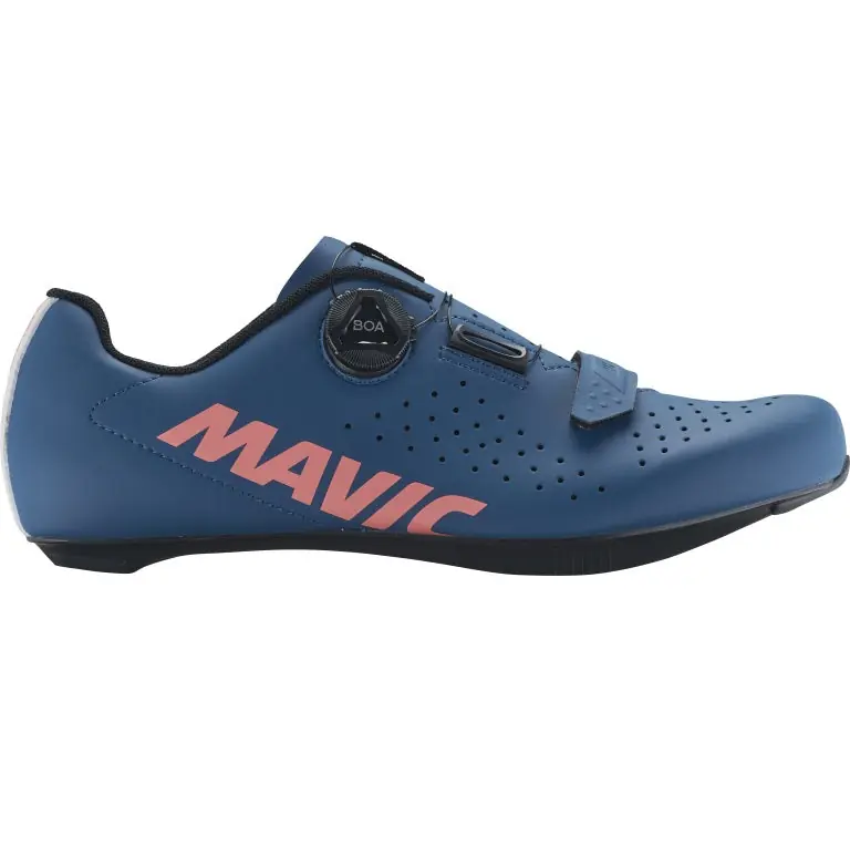 Zapatillas de carretera MAVIC COSMIC BOA Azul/Naranja