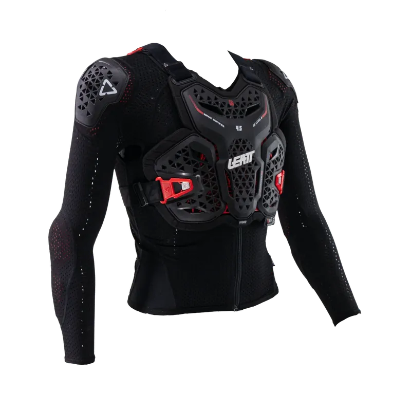 LEATT 4.5 HYBRID Chaleco de protección junior Negro
