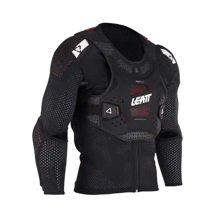 Chaqueta protectora LEATT REAFLEX Negra