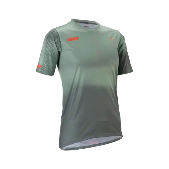 Maillot Mujer LEATT MTB TRAIL 3.0 Manga Corta Verde