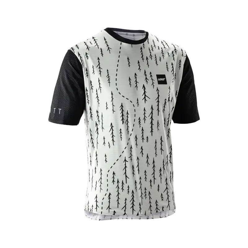 Maillot LEATT MTB TRAIL 3.0 Manga Corta Blanco