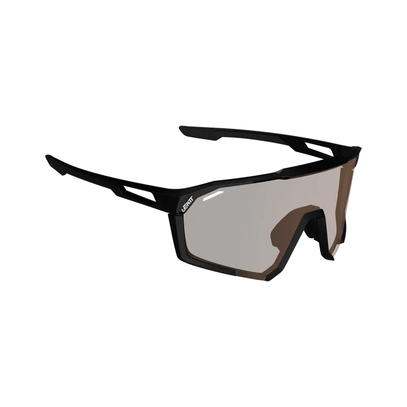 LEATT SPEEDVIZ PRO Gafas Negro Satinado Lente Fotocromática Plata Iriz