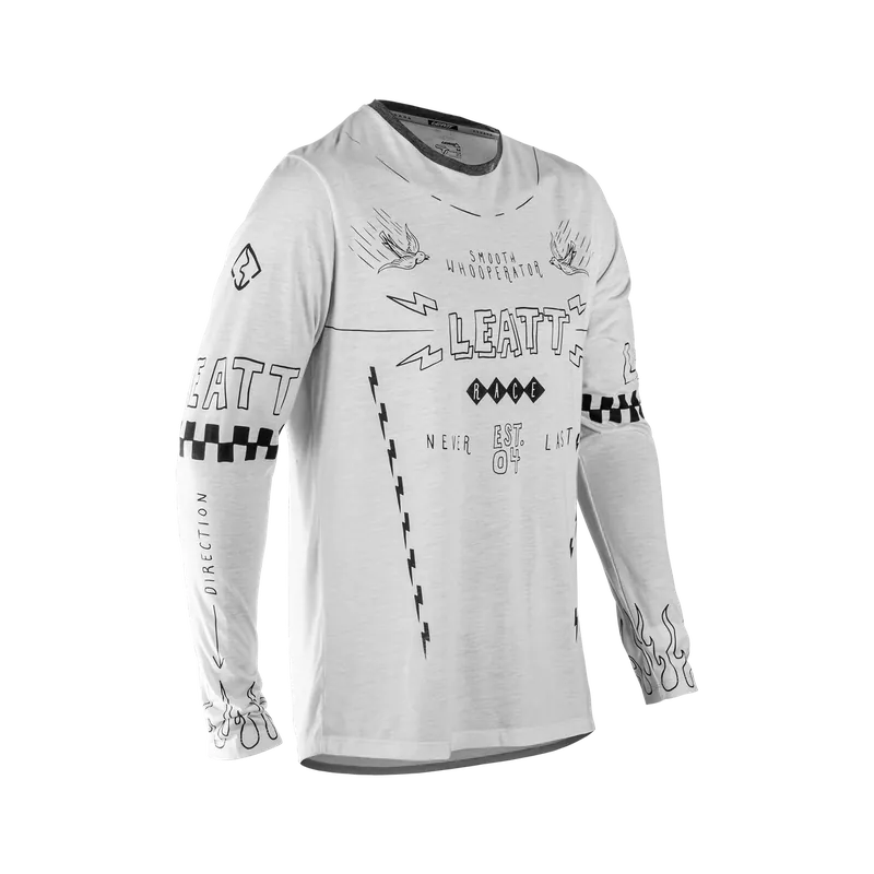 Maillot manga larga LEATT MTB GRAVITY 3.0 Blanco