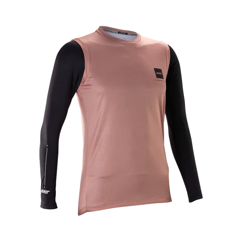 Maillot LEATT MTB Gravity 2.0 Mujer manga larga Rosa