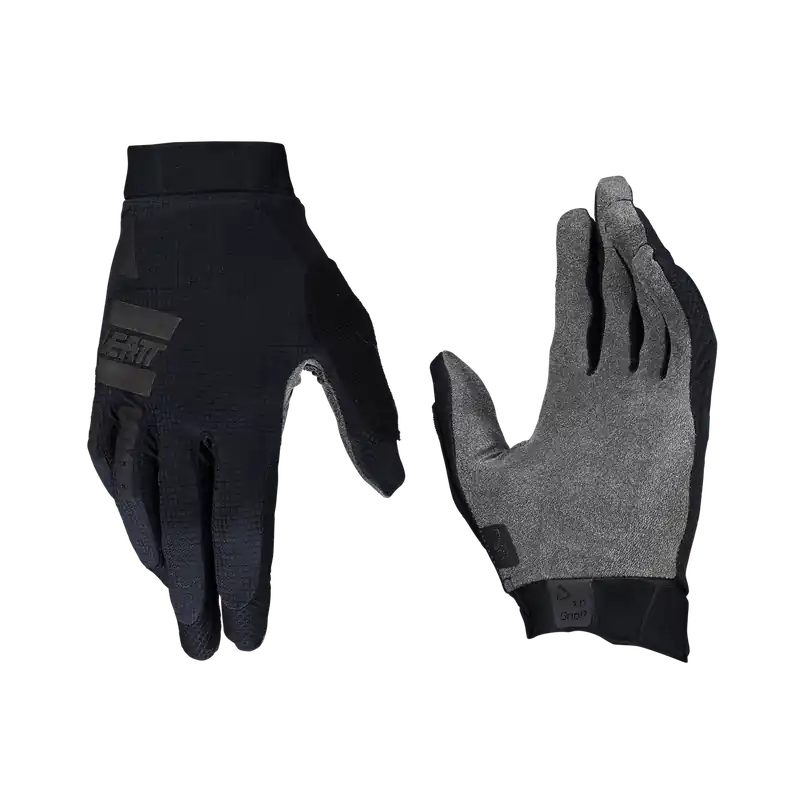 LEATT MTB 1.0 GRIP R Guantes Stealth Negro/Gris