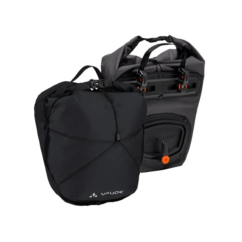 Par de maletas VAUDE AQUA FRONT LIGHT 22 L Negro