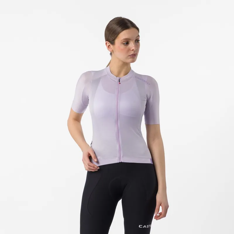 Maillot CASTELLI ESPRESSO 2 Mujer de manga corta Purple Mist