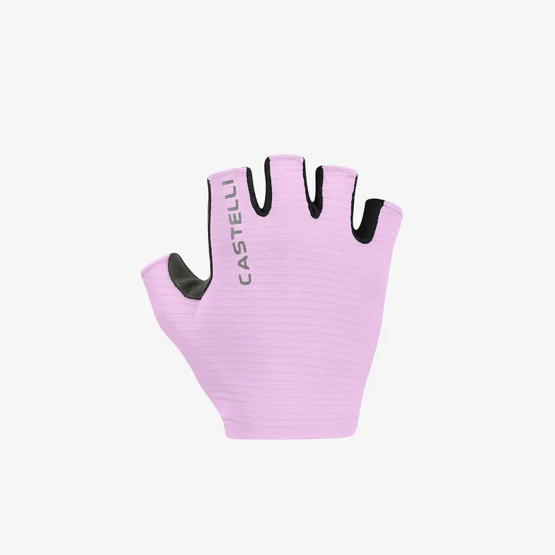 CASTELLI ESPRESSO Guantes cortos de mujer Niebla púrpura