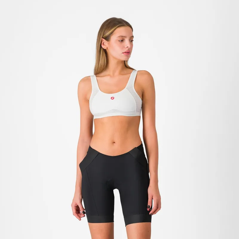 Sujetador de mujer CASTELLI ROSSO CORSA Blanco