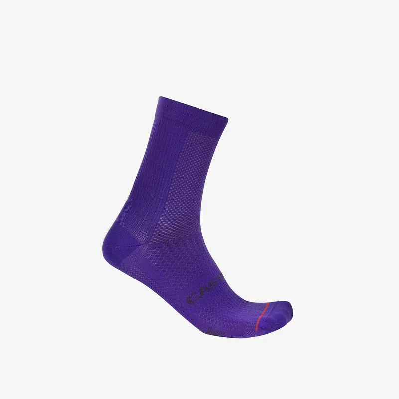 Calcetines CASTELLI ESPRESSO 2 W 12 Morados Mujer