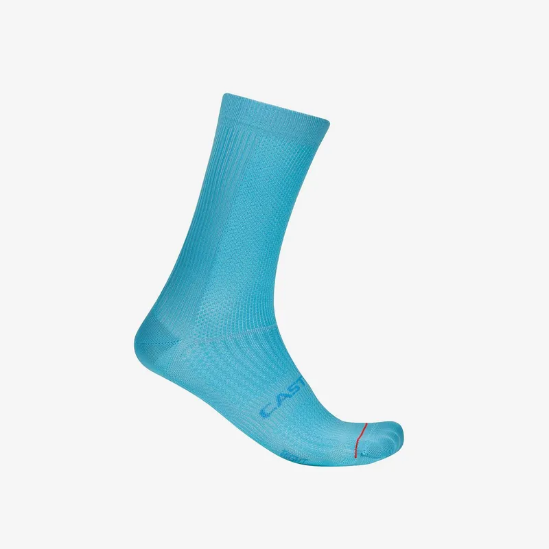 CASTELLI ESPRESSO 18 Calcetines Azul Neón