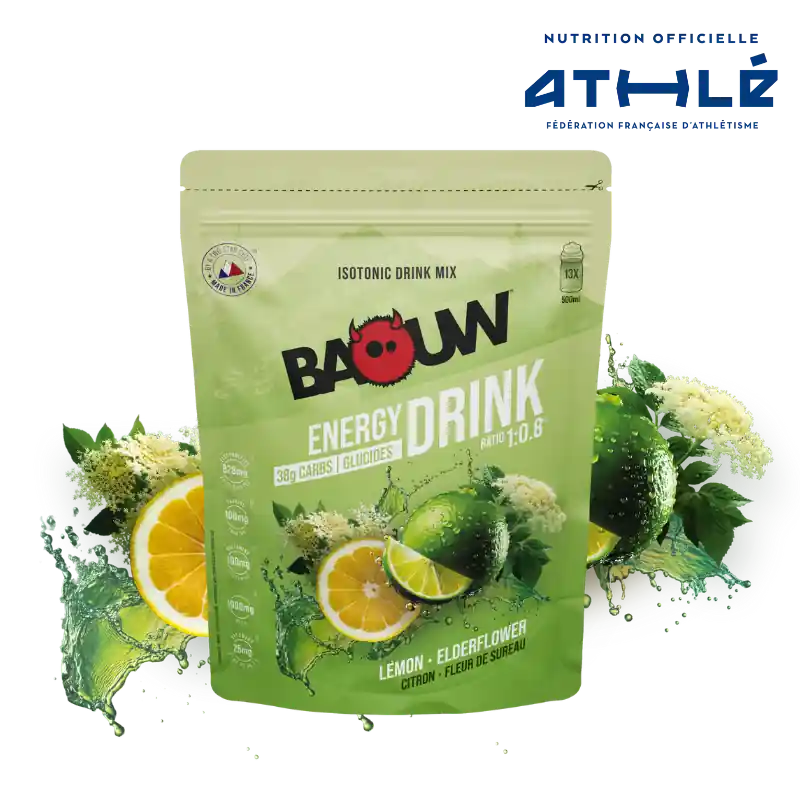 BAOUW ISOTONIC Bebida Energética (585g) Lima/Aciano