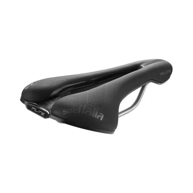 Sillín SELLE ITALIA FLITE BOOST GRAVEL SUPERFLOW S Rails TI 316 Negro