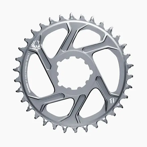 SRAM X-SYNC 2 EAGLE 12V Direct Mount Offset 6mm Mono Plato Gris
