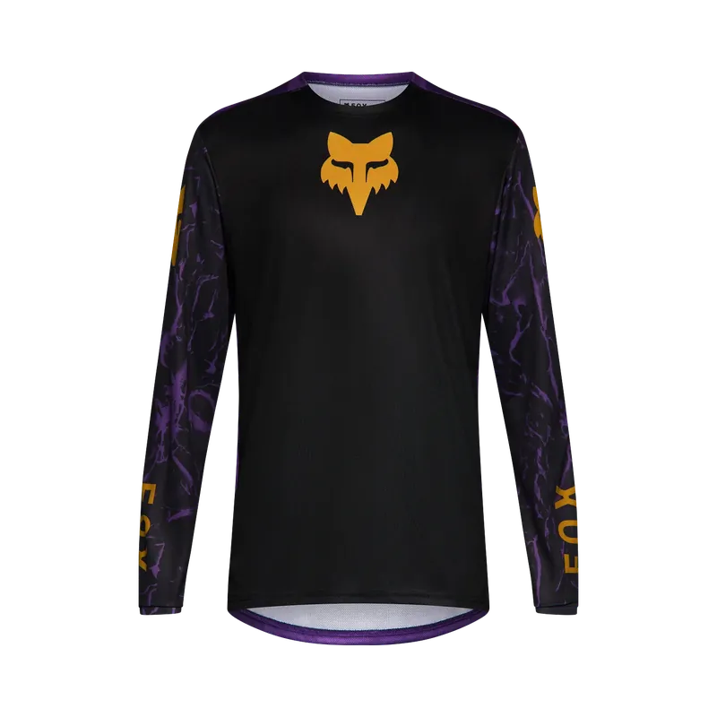 Maillot manga larga FOX RANGER IMAGE PRINT Negro/Morado