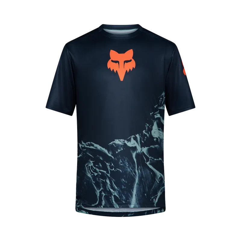 Maillot manga corta FOX RANGER IMAGE PRINT Azul Ártico