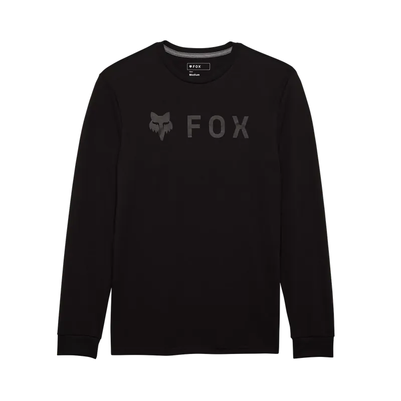 FOX ABSOLUTE TRUDRI Camiseta Técnica Manga Larga Negro