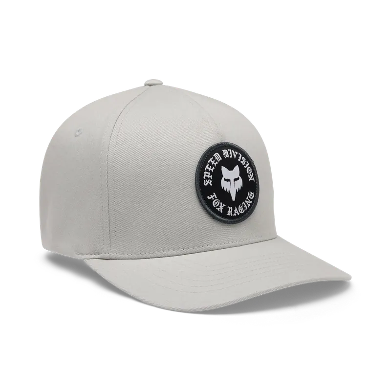 Gorra FOX BADGE FLEXFIT Gris claro