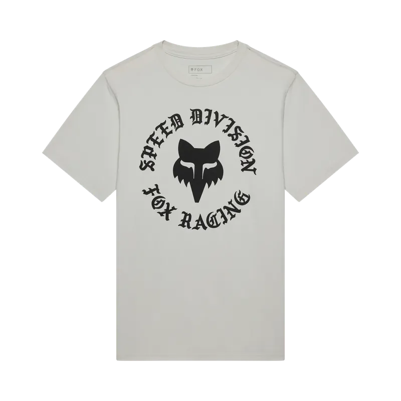 FOX BADGE 195 ORIGINAL Camiseta Manga Corta Gris Claro