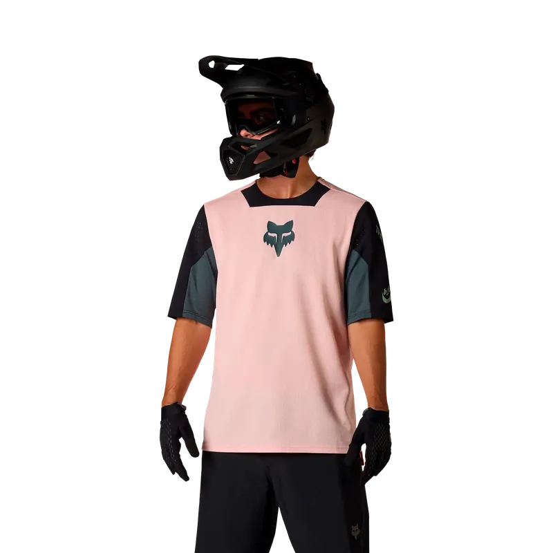 FOX DEFEND CREATION Maillot de manga corta rosa rubor