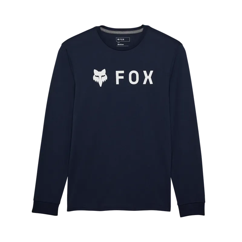 FOX ABSOLUTE TRUDRI Camiseta Técnica Manga Larga Azul Medianoche