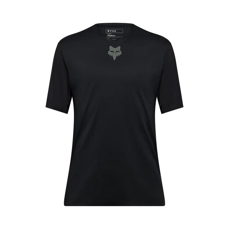 Maillot manga corta FOX FLEXAIR Negro