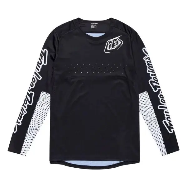 Maillot de manga larga TROY LEE DESIGNS SPRINT Negro
